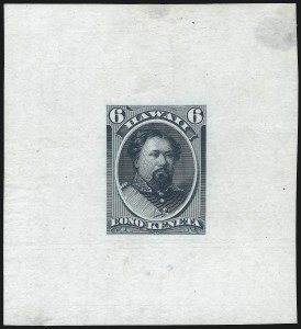 Sale 1068, Lot 939, Hawaii: 1861 thru Royal Portraits Issues