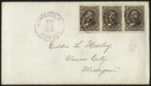 Sale 1068, Lot 965, Hawaii: 1861 thru Royal Portraits Issues