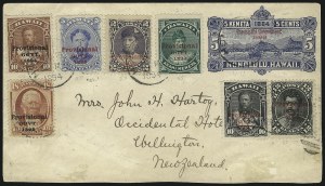 Sale 1068, Lot 992, Hawaii: 1893 Provisional Ovpts.