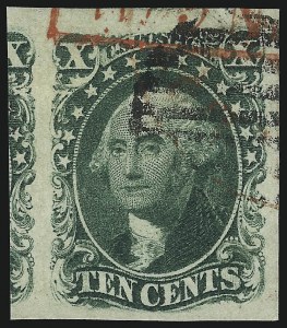 Sale 1074, Lot 509, 5c-10c 1851 Issue (Scott 12-16)