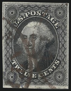 Sale 1074, Lot 531, 12c 1851 Issue (Scott 17)