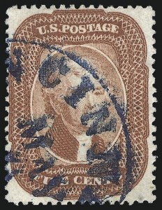 Sale 1074, Lot 548, 5c 1857-60 Issue (Scott 27-30A)