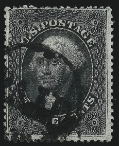 Sale 1074, Lot 623, 12c-24c 1857-60 Issue (Scott 36-37)