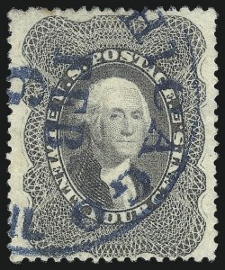 Sale 1074, Lot 629, 12c-24c 1857-60 Issue (Scott 36-37)