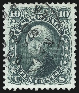 Sale Number 1074, Lot Number 674, 10c 1861 Issue (Scott 68) Sale Number 1074, Lot Number 674, 10c 1861 Issue (Scott 68)