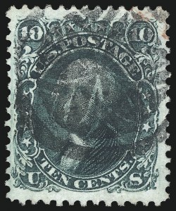 Sale 1074, Lot 681, 10c 1861 Issue (Scott 68)