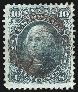 Sale 1074, Lot 684, 10c 1861 Issue (Scott 68)