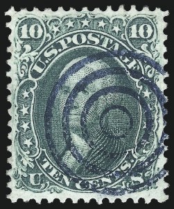 Sale 1074, Lot 685, 10c 1861 Issue (Scott 68)