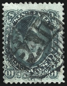 Sale 1074, Lot 690, 10c 1861 Issue (Scott 68)