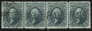 Sale 1074, Lot 699, 10c 1861 Issue (Scott 68)