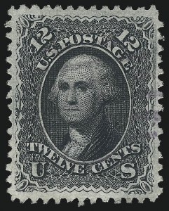 Sale 1074, Lot 704, 12c 1861 Issue (Scott 69)