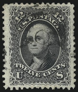 Sale 1074, Lot 706, 12c 1861 Issue (Scott 69)