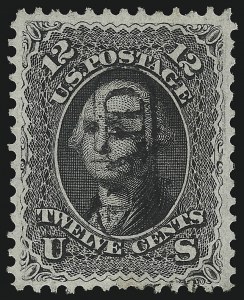 Sale 1074, Lot 716, 12c 1861 Issue (Scott 69)