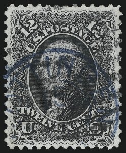 Sale 1074, Lot 720, 12c 1861 Issue (Scott 69)