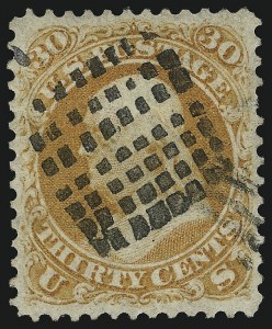 Sale 1074, Lot 779, 30c 1861 Issue (Scott 71)