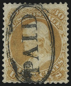 Sale 1074, Lot 781, 30c 1861 Issue (Scott 71)