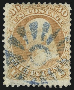 Sale 1074, Lot 821, 30c 1861 Issue, cont. (Scott 71)