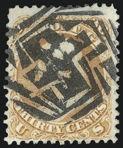 Sale 1074, Lot 826, 30c 1861 Issue, cont. (Scott 71)