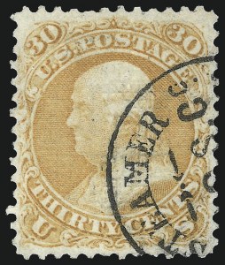 Sale 1074, Lot 915, 1868 Grilled Issue