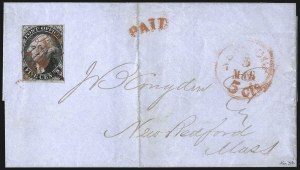 Sale 1075, Lot 1017, Postmasters Provisionals