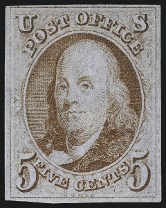 Sale 1075, Lot 1029, 1847 Issue
