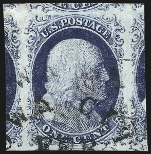 Sale Number 1075, Lot Number 1038, 1851-56 Issue