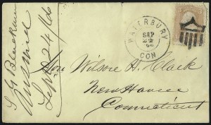 Sale 1075, Lot 1080, 1861-66 Issue