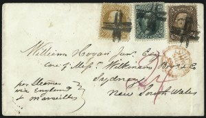 Sale 1075, Lot 1087, 1861-66 Issue