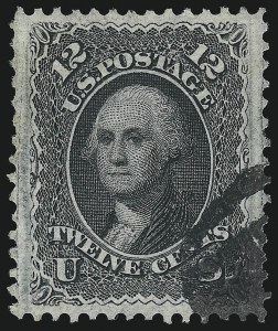 Sale 1075, Lot 1097, 1867-68 Grilled Issue and 1875 Re-Issue