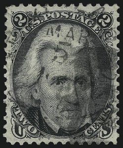 Sale 1075, Lot 1098, 1867-68 Grilled Issue and 1875 Re-Issue