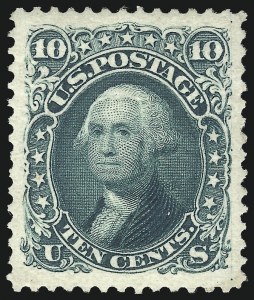 Sale 1075, Lot 1099, 1867-68 Grilled Issue and 1875 Re-Issue