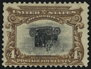 Sale 1075, Lot 1153, 1902 Pan-American Issue incl. Inverts