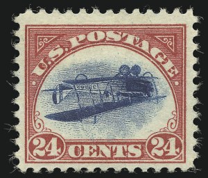 Sale 1075, Lot 1182, Inverted Jenny (C3a) and Upright Jenny Souvenir Sheet