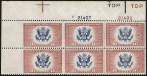 Sale 1075, Lot 1184, Back-of-Book: Air Post thru Officials