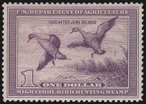 Sale 1076, Lot 2019, United States Hunting Permit Singles