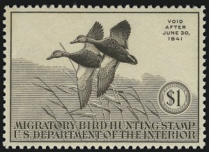 Sale 1076, Lot 2021, United States Hunting Permit Singles