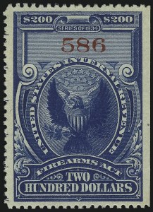 Sale 1076, Lot 2082, United States Back-of-Book