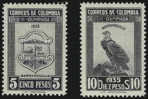 Sale 1076, Lot 2107, Colombia thru Ecuador