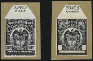 Sale 1076, Lot 2108, Colombia thru Ecuador