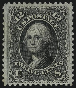 Sale 1077, Lot 104, 1867-68 Grilled Issue (Scott 79-101)