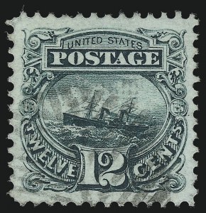 Sale Number 1077, Lot Number 117, 1869 Pictorial Issue (Scott 112-122) Sale Number 1077, Lot Number 117, 1869 Pictorial Issue (Scott 112-122)