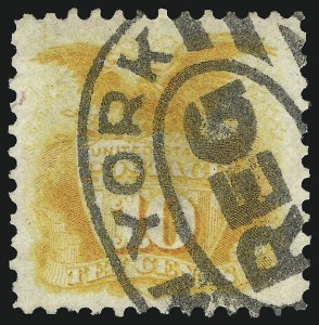 Sale 1077, Lot 129, 1875 Re-Issue of 1869 Pictorial Issue (Scott 123-133a)