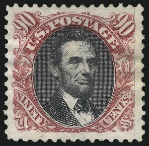 Sale 1077, Lot 137, 1875 Re-Issue of 1869 Pictorial Issue (Scott 123-133a)