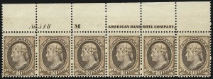 Sale 1077, Lot 156, 1870-88 Bank Note Issues (Scott 134-218)