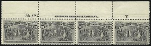 Sale 1077, Lot 170, 1893 Columbian Issue (Scott 230-245)