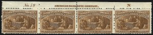 Sale 1077, Lot 172, 1893 Columbian Issue (Scott 230-245)