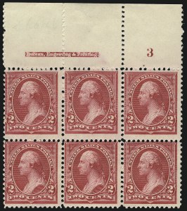Sale 1077, Lot 185, 1894-98 Bureau Issue (Scott 246-284)