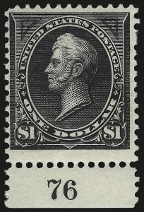 Sale 1077, Lot 192, 1894-98 Bureau Issue (Scott 246-284)