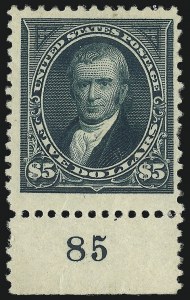 Sale 1077, Lot 195, 1894-98 Bureau Issue (Scott 246-284)