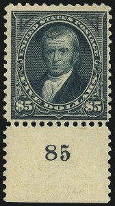 Sale 1077, Lot 200, 1894-98 Bureau Issue (Scott 246-284)